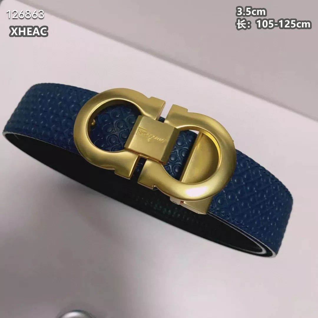 Salvatore Ferragamo AAA Quality Belts For Men Versatile 6868