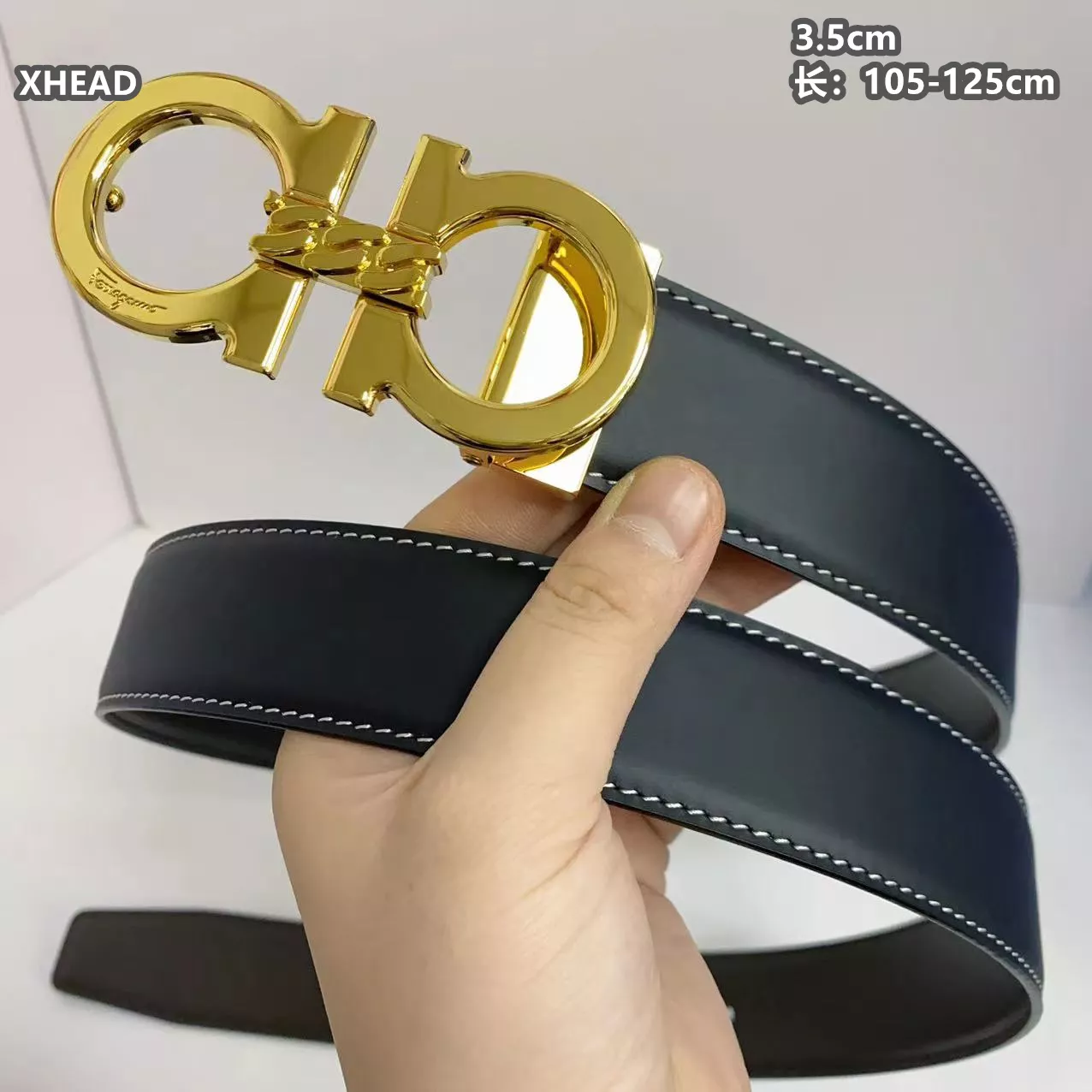 Salvatore Ferragamo AAA Quality Belts For Men WellDesigned 1890