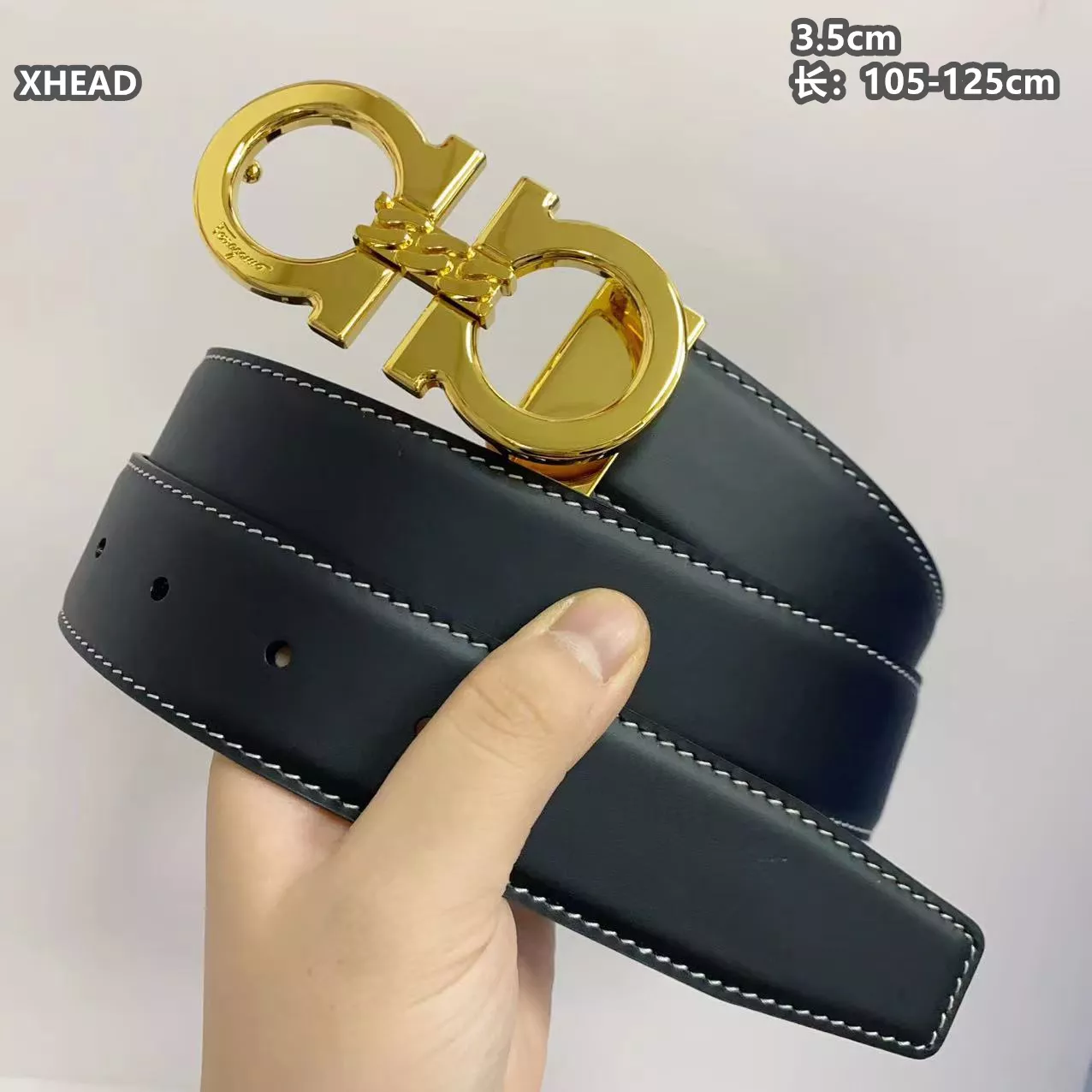 Salvatore Ferragamo AAA Quality Belts For Men WellDesigned 1890
