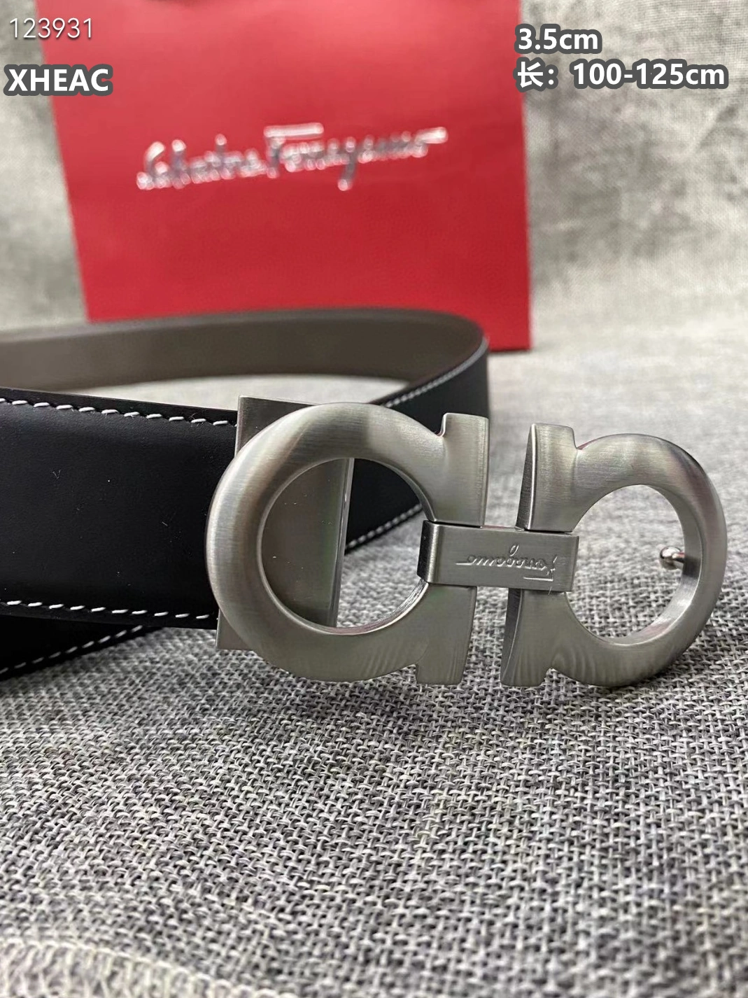 Salvatore Ferragamo AAA Quality Belts For Men WellDesigned 4237