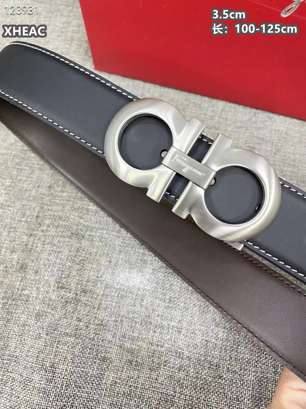 Salvatore Ferragamo AAA Quality Belts For Men WellDesigned 4237