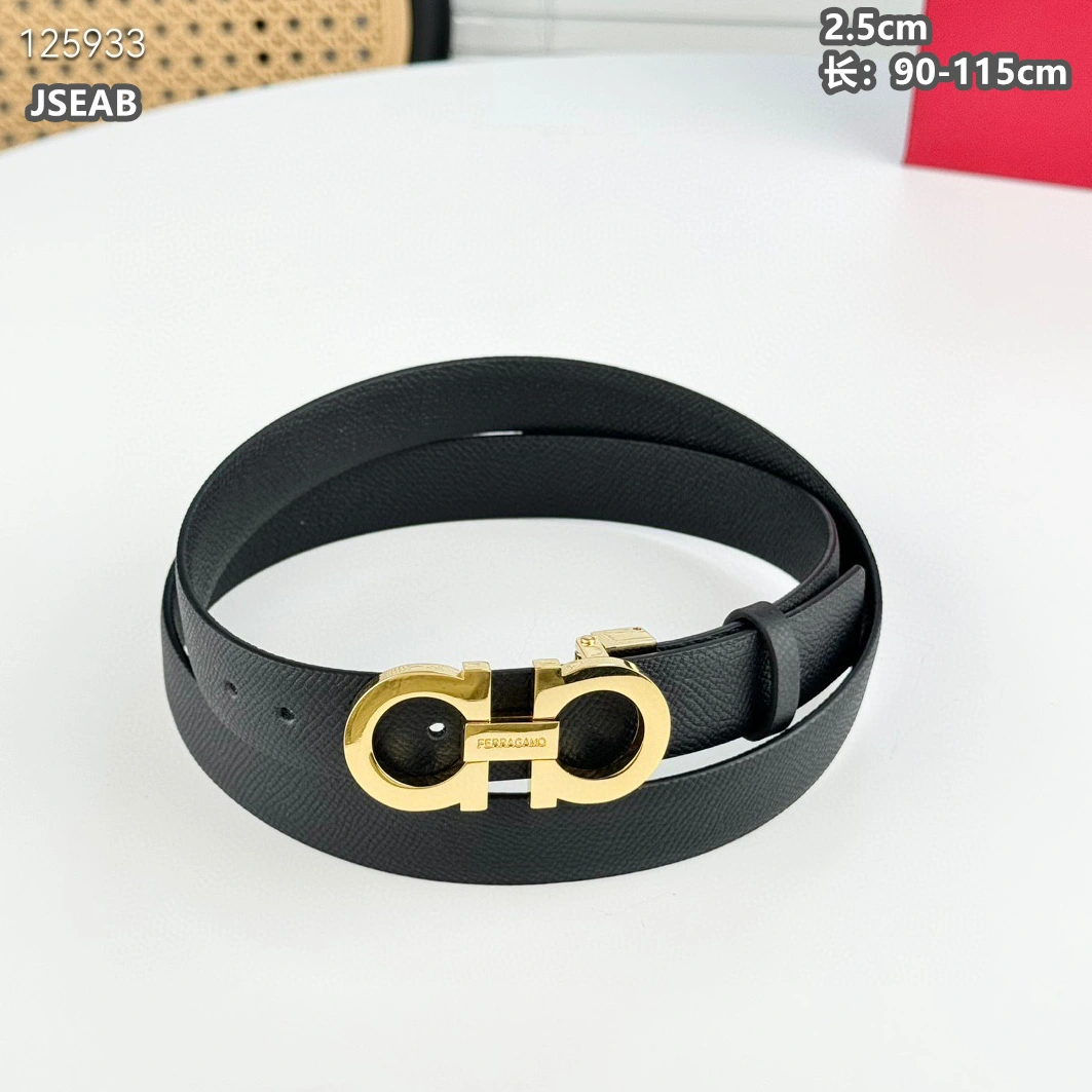Salvatore Ferragamo AAA Quality Belts For Women Minimalist 1274