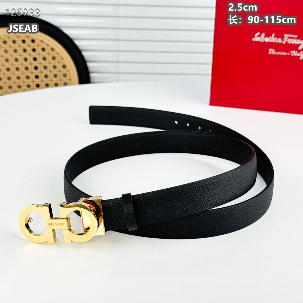 Salvatore Ferragamo AAA Quality Belts For Women Minimalist 1274