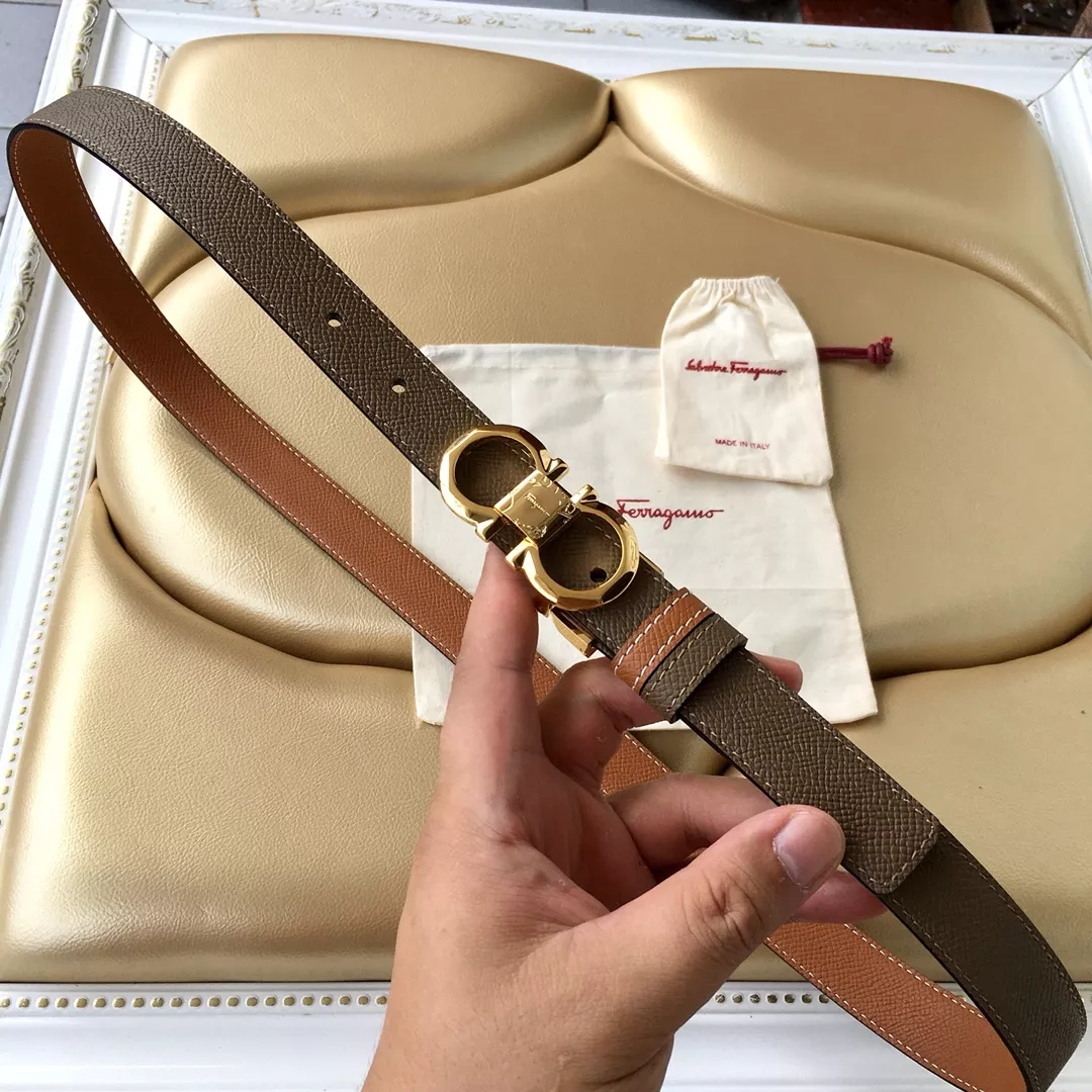 Salvatore Ferragamo AAA Quality Belts In 2.5cm For Women AllSeason 1080