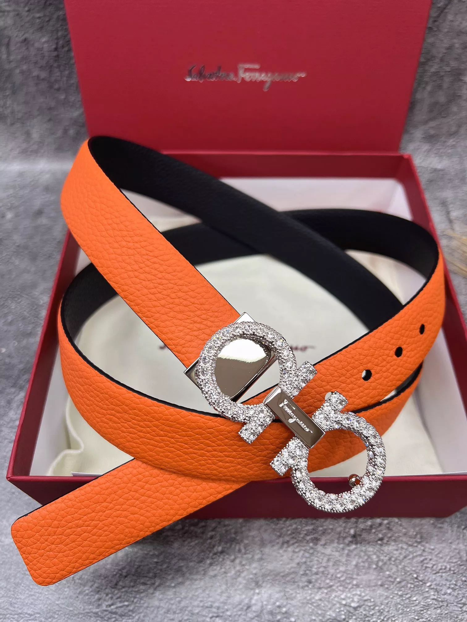Salvatore Ferragamo AAA Quality Belts In 2.5cm For Women Compact 5563
