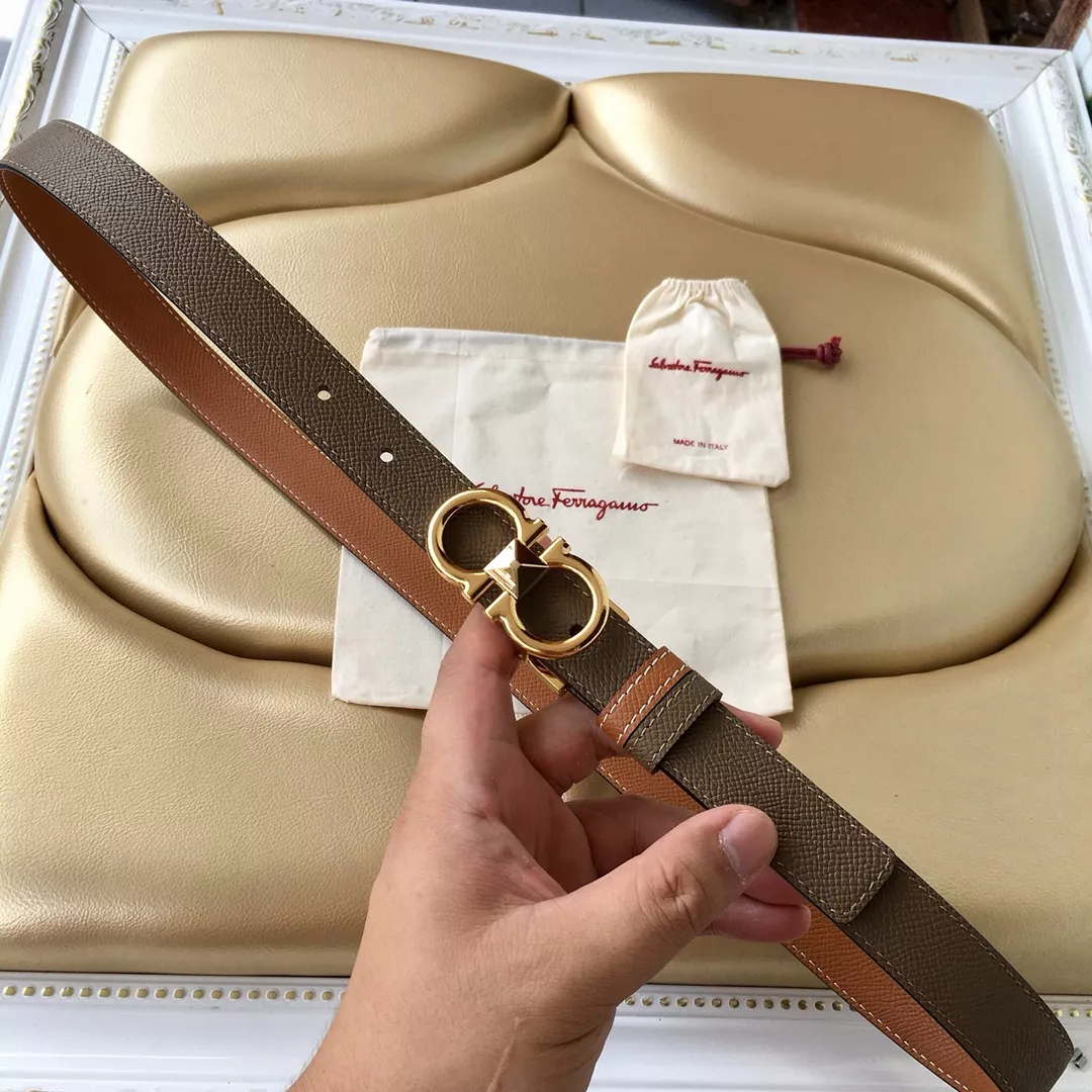 Salvatore Ferragamo AAA Quality Belts In 2.5cm For Women HighQuality 2827