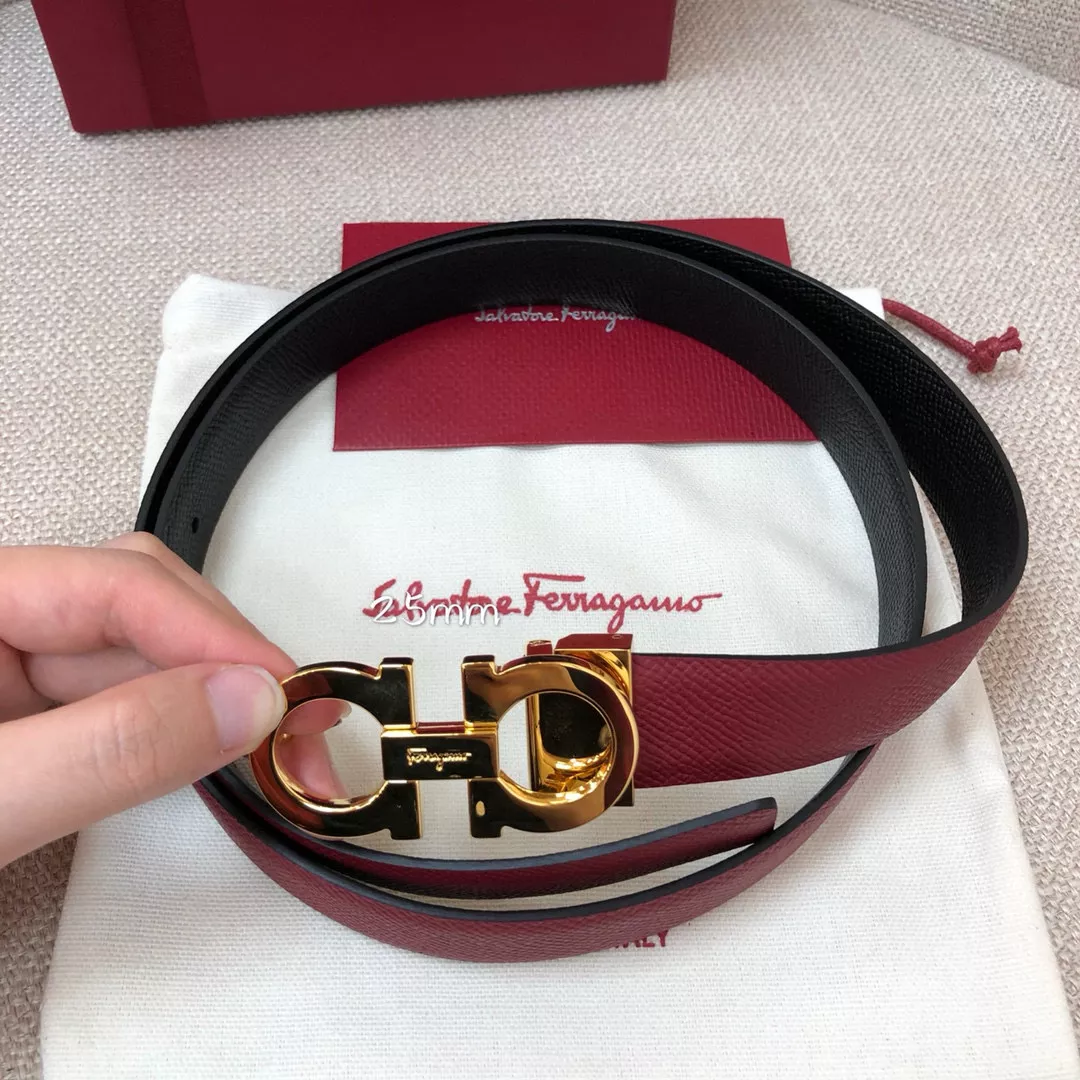 Salvatore Ferragamo AAA Quality Belts In 2.5cm For Women ModernLook 3930