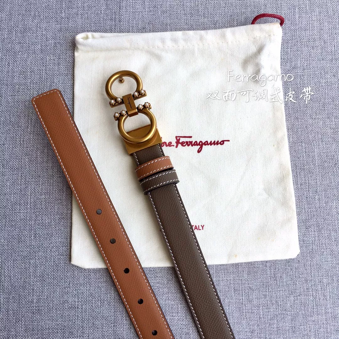 Salvatore Ferragamo AAA Quality Belts In 2.5cm For Women SmartChoice 8614