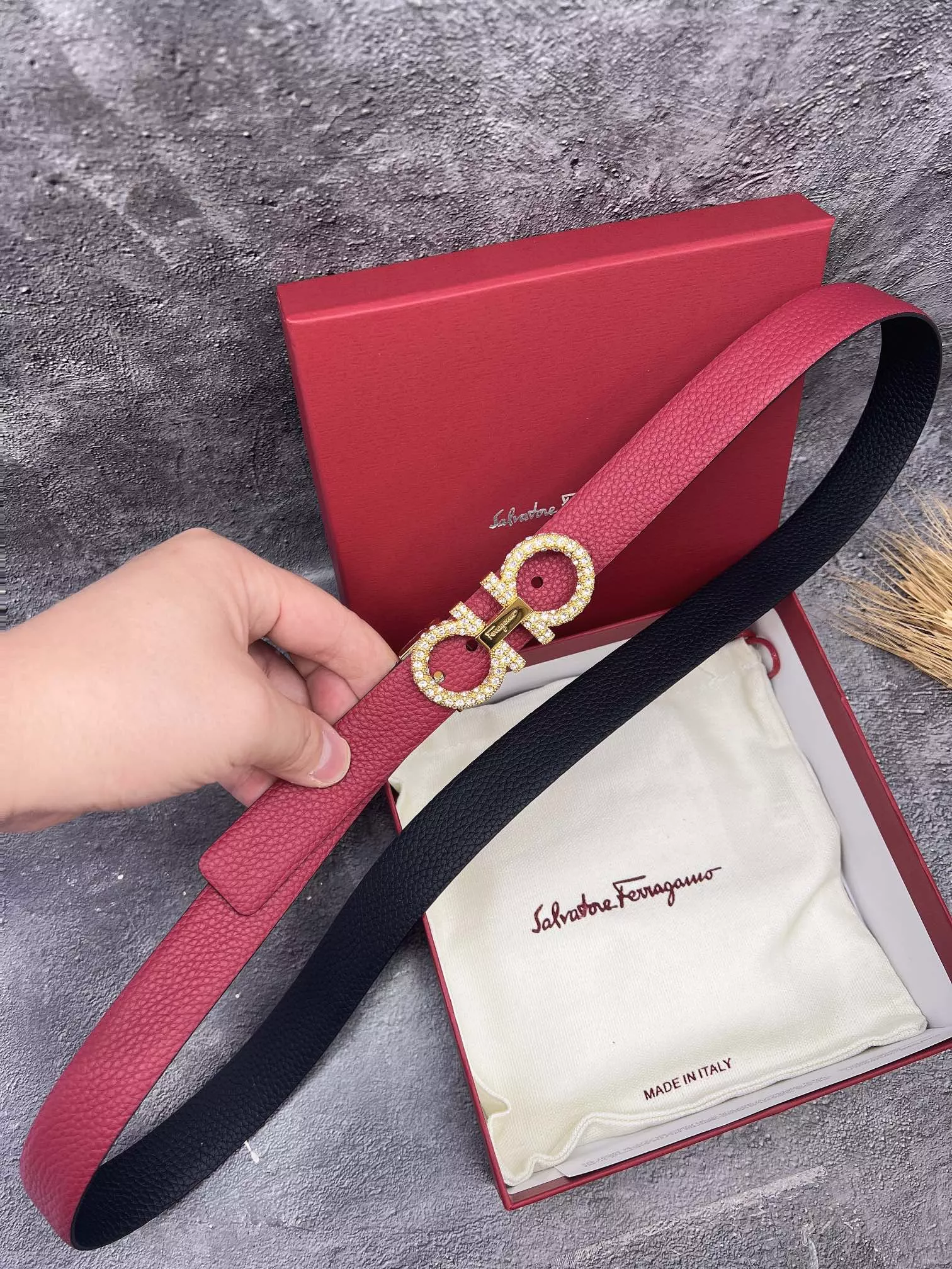 Salvatore Ferragamo AAA Quality Belts In 2.5cm For Women StreetReady 3945