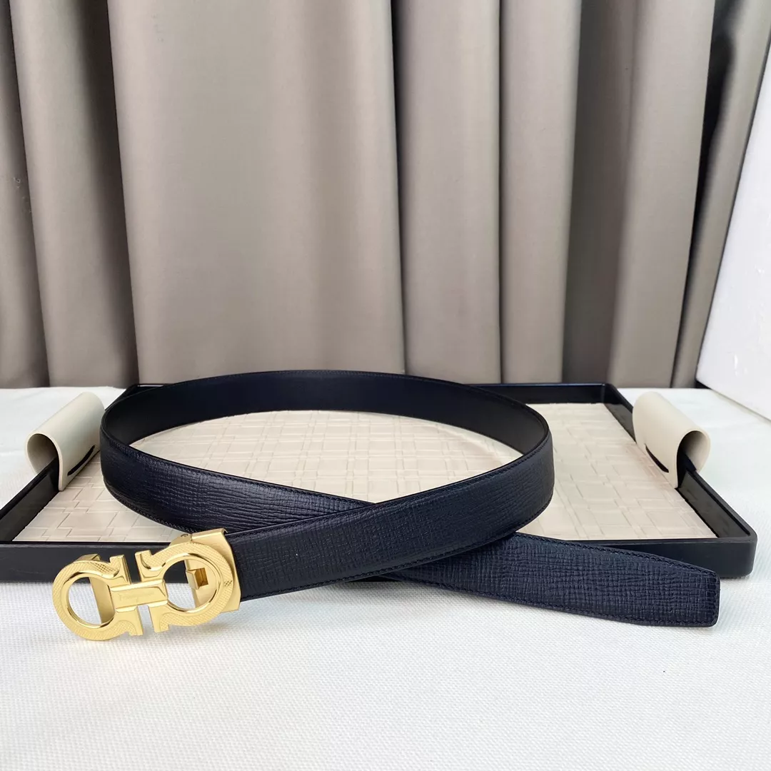 Salvatore Ferragamo AAA Quality Belts In 3.5cm For Men Affordable 6199