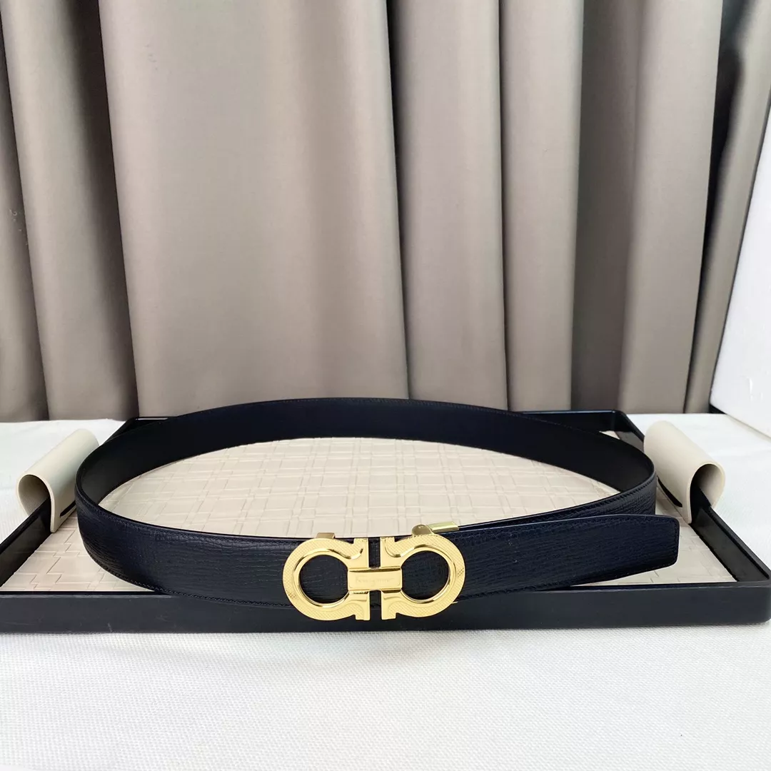 Salvatore Ferragamo AAA Quality Belts In 3.5cm For Men Affordable 6199
