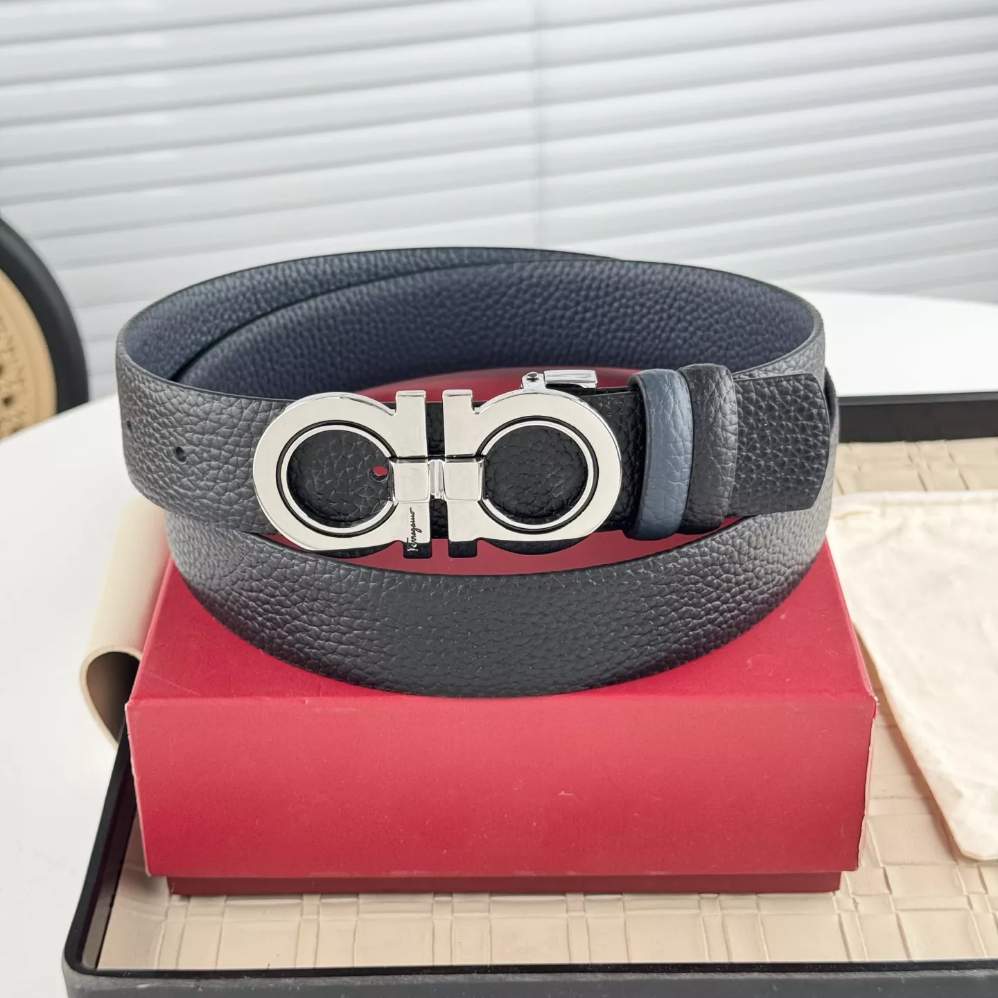 Salvatore Ferragamo AAA Quality Belts In 3.5cm For Men AllSeason 4800