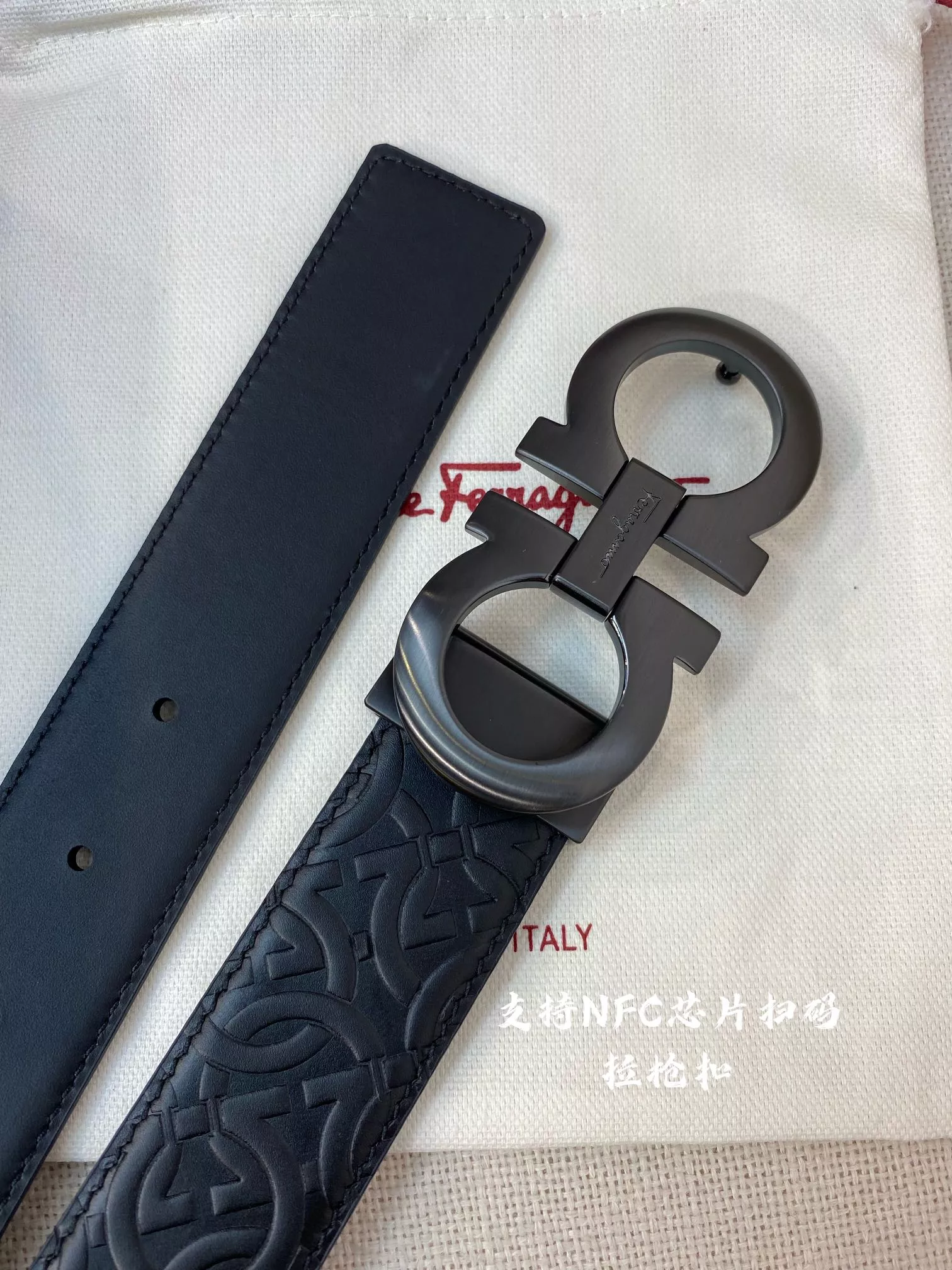 Salvatore Ferragamo AAA Quality Belts In 3.5cm For Men Minimalist 9670