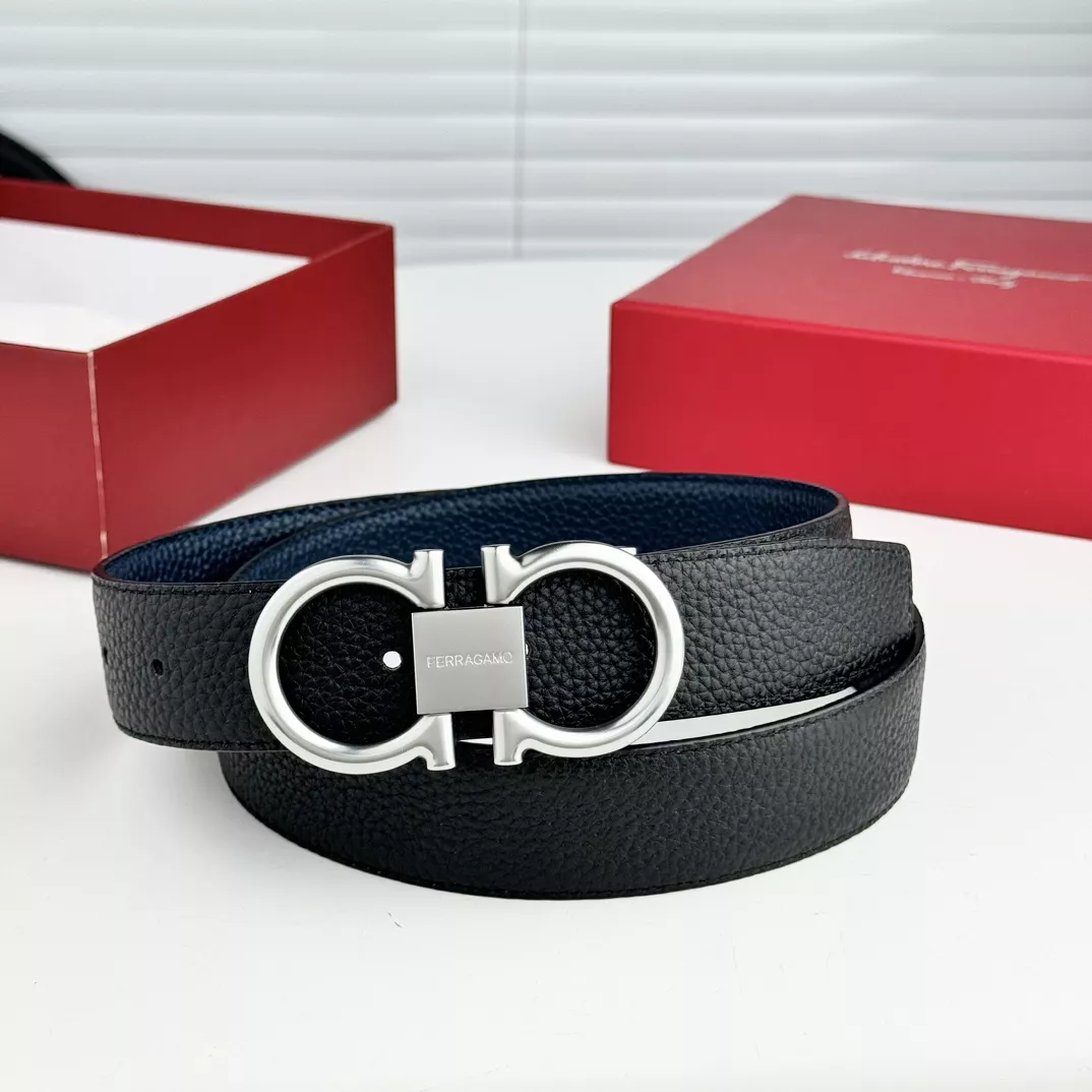 Salvatore Ferragamo AAA Quality Belts In 3.5cm For Men TopPick 3200