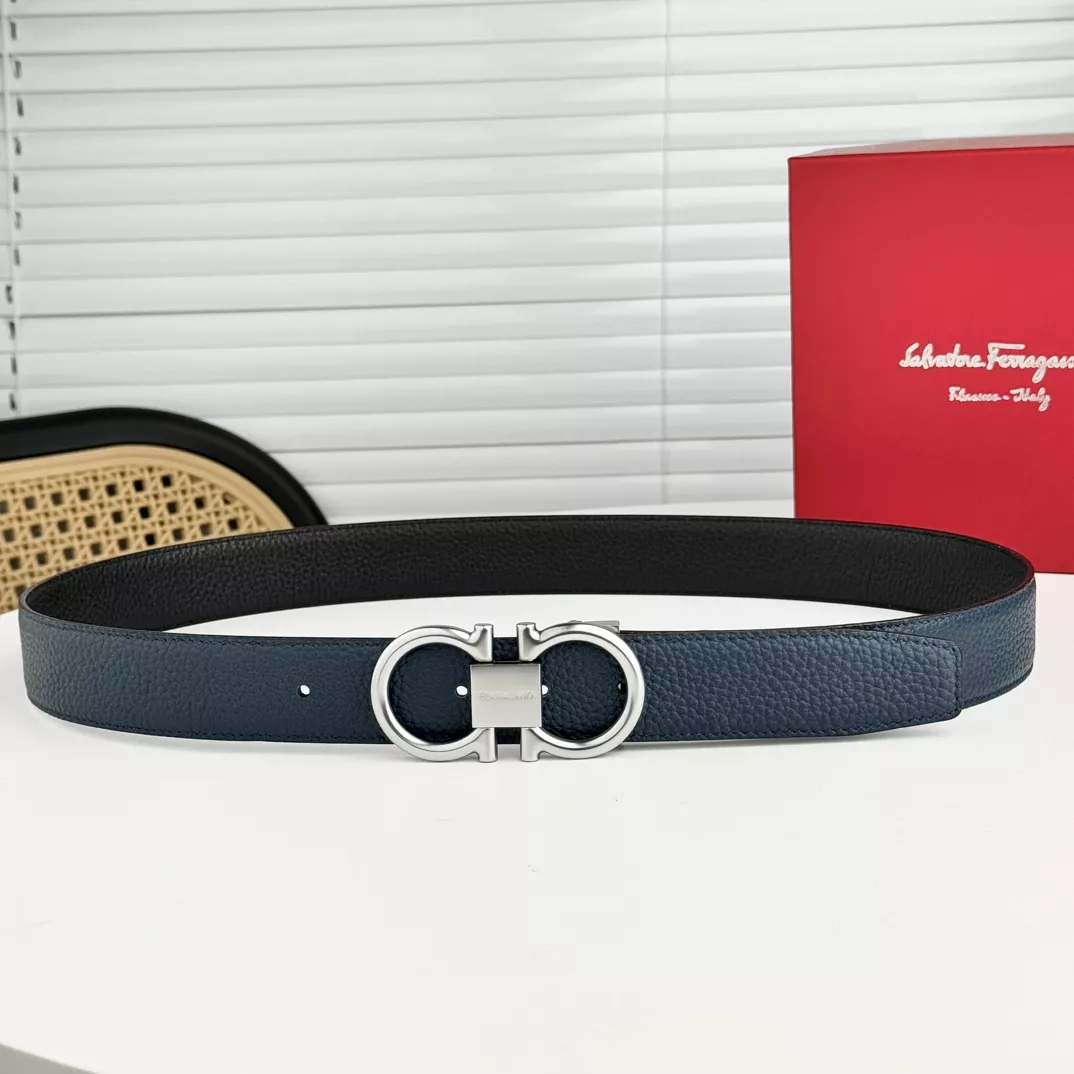 Salvatore Ferragamo AAA Quality Belts In 3.5cm For Men TopPick 3200