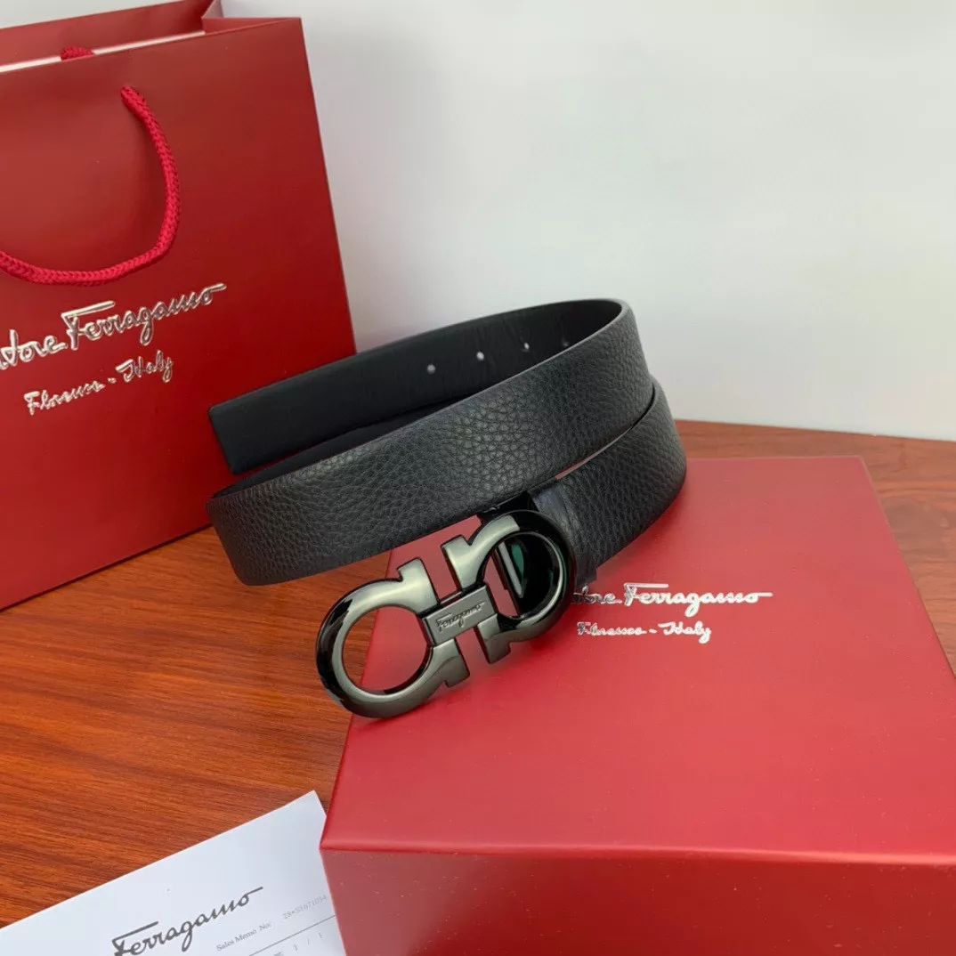 Salvatore Ferragamo AAA Quality Belts In 3.5cm For Men TopPick 3987
