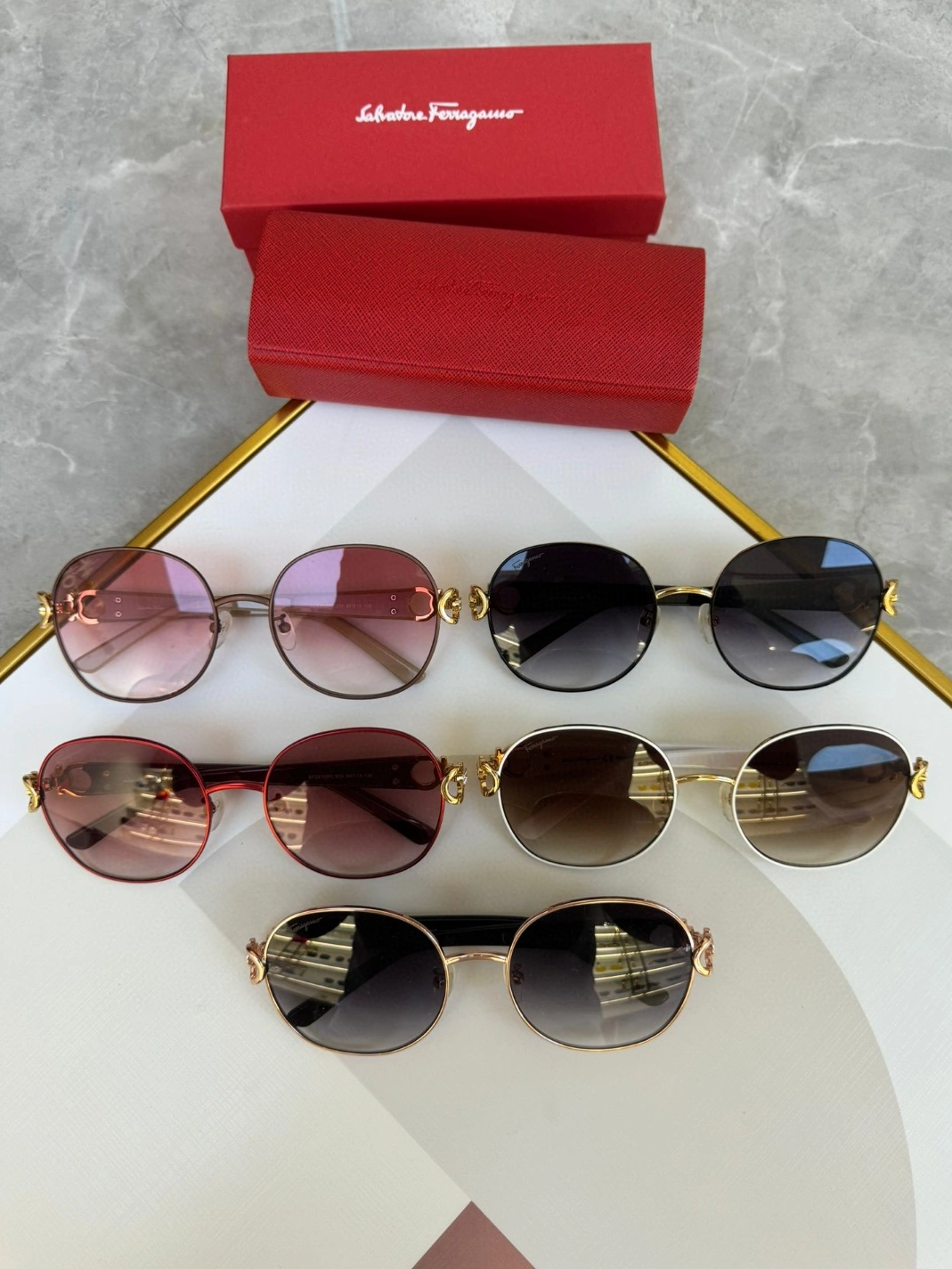 Salvatore Ferragamo AAA Quality Sunglasses Cozy 4994