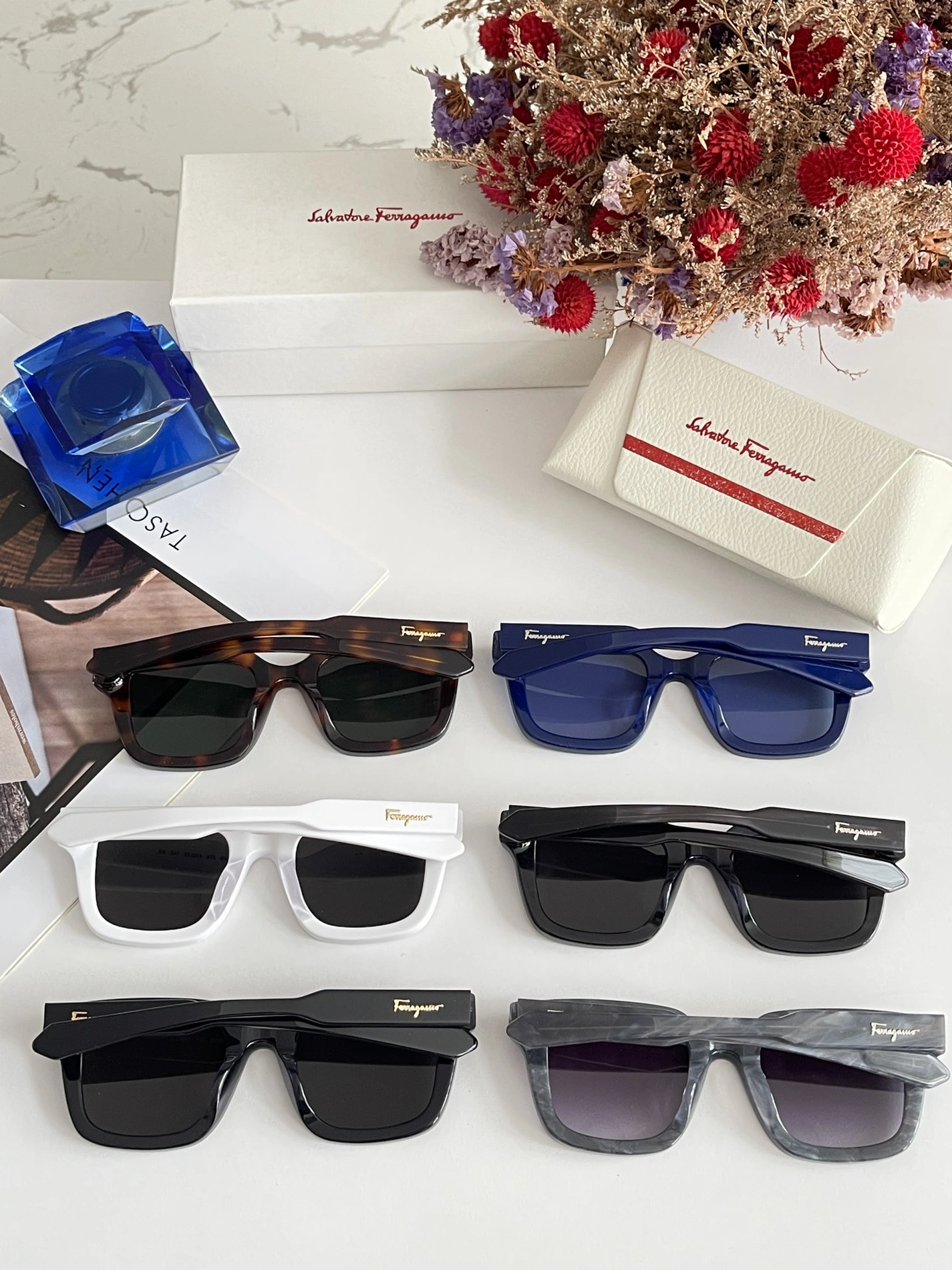 Salvatore Ferragamo AAA Quality Sunglasses Durable 3301