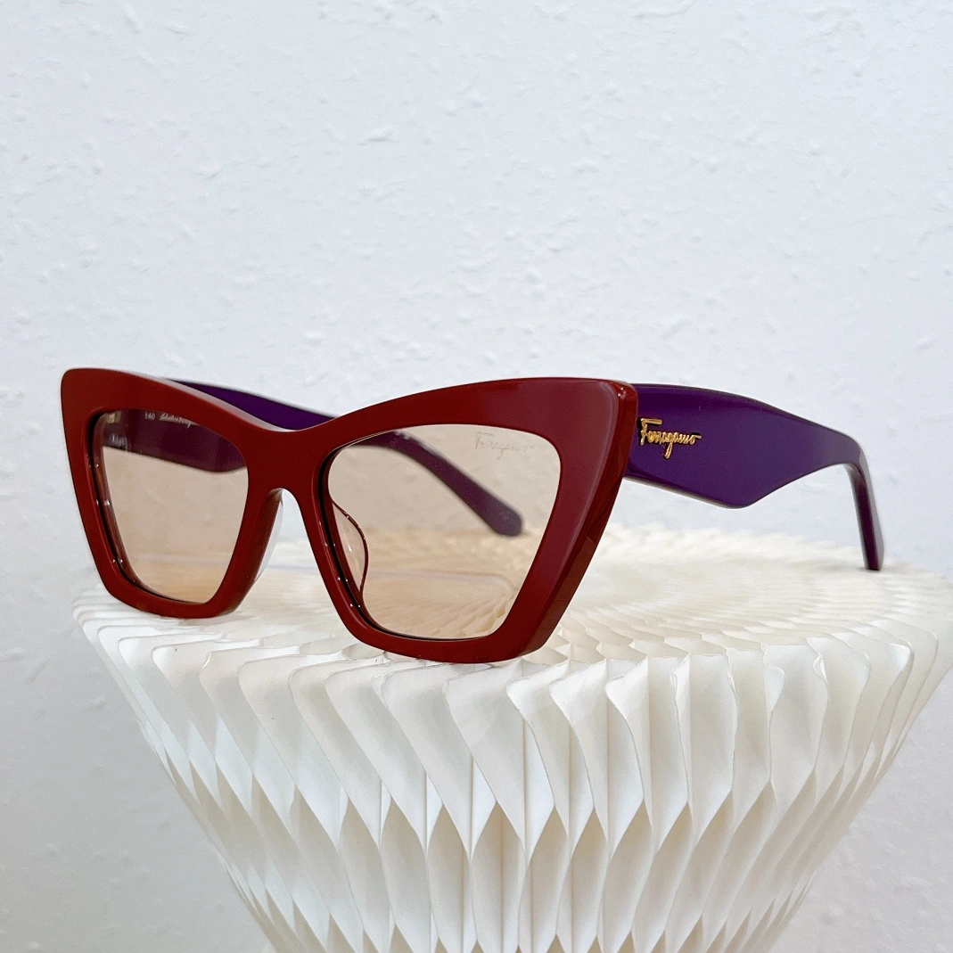 Salvatore Ferragamo AAA Quality Sunglasses WellDesigned 839
