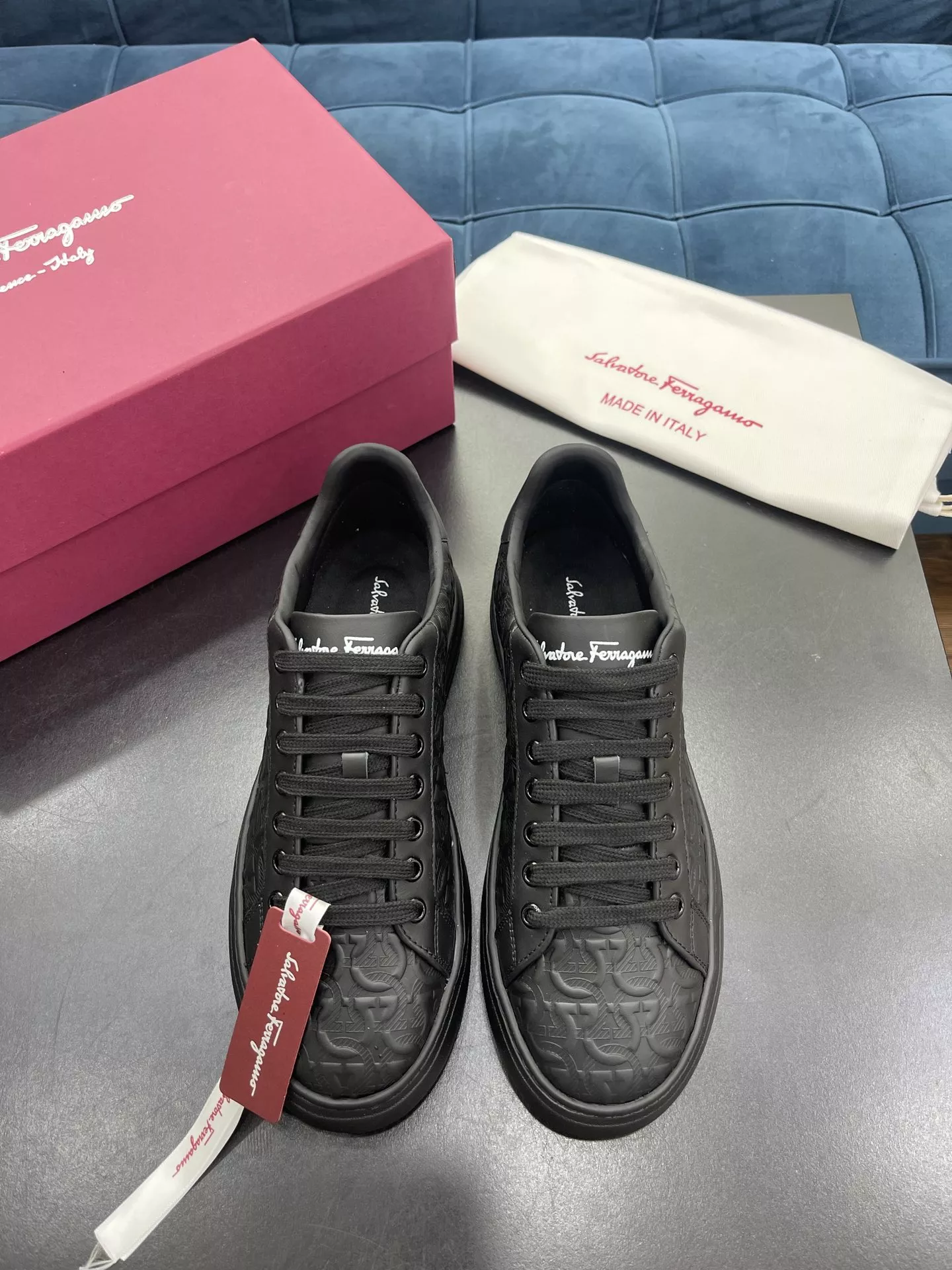 Salvatore Ferragamo Casual Shoes For Men Bright 4451