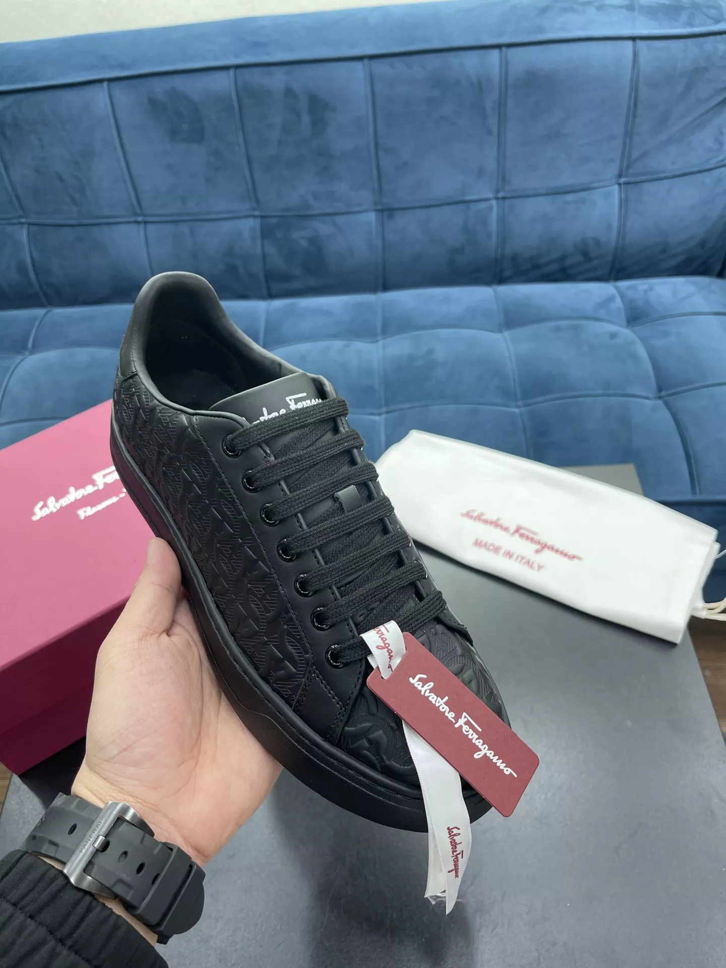 Salvatore Ferragamo Casual Shoes For Men Bright 4451