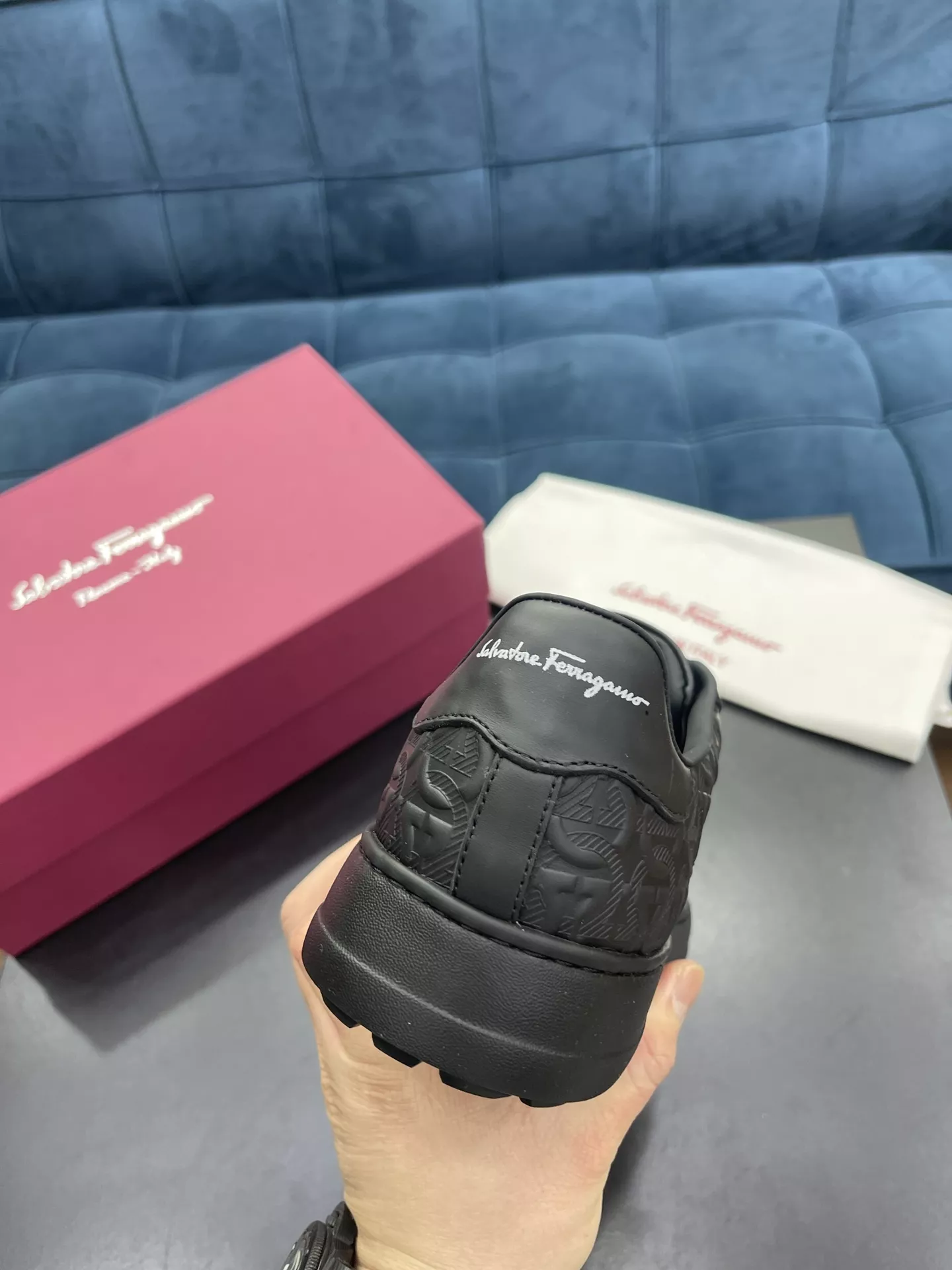 Salvatore Ferragamo Casual Shoes For Men Bright 4451