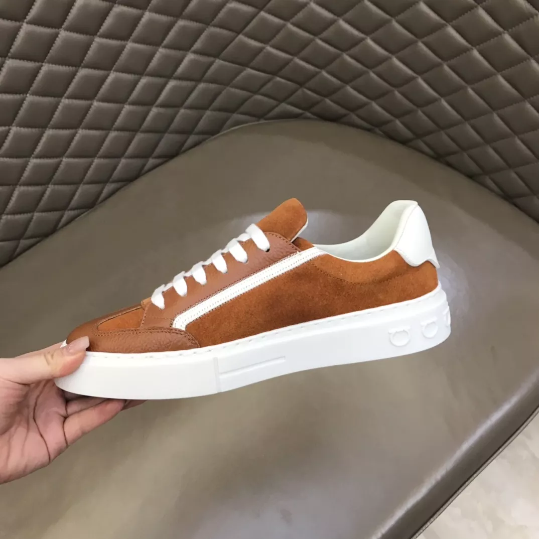 Salvatore Ferragamo Casual Shoes For Men Classic 5565
