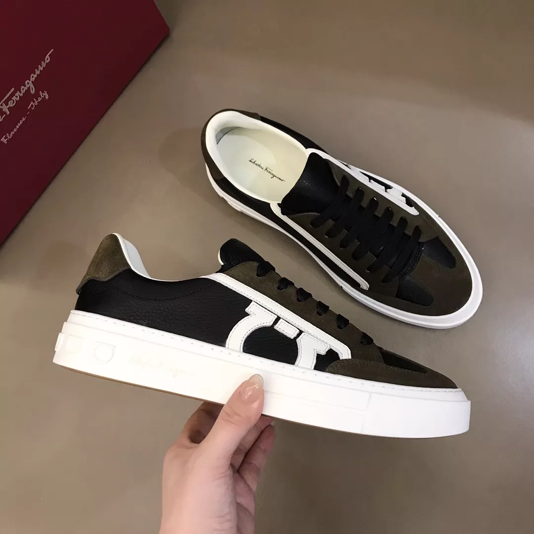 Salvatore Ferragamo Casual Shoes For Men Comfortable 3560