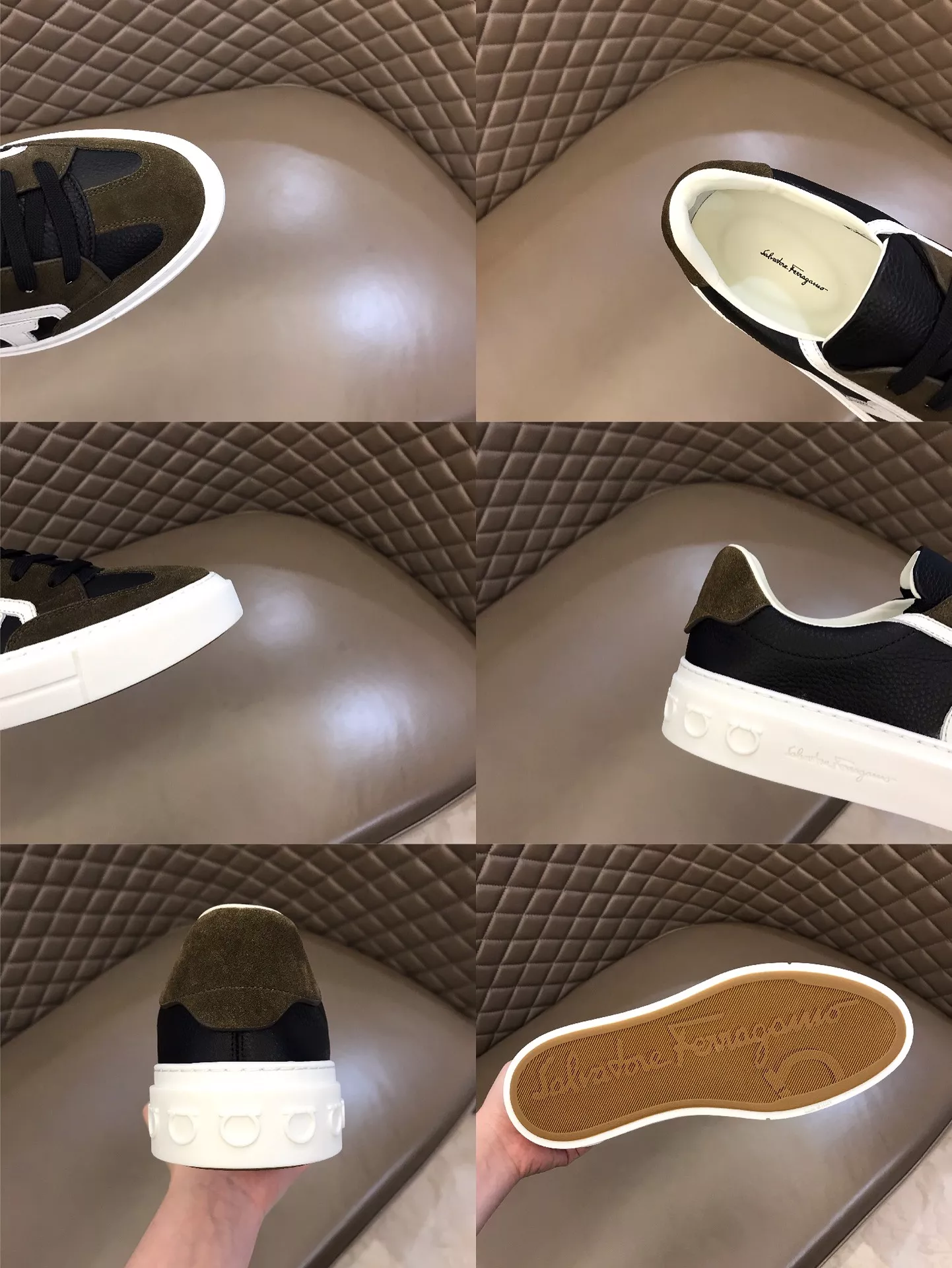 Salvatore Ferragamo Casual Shoes For Men Comfortable 3560