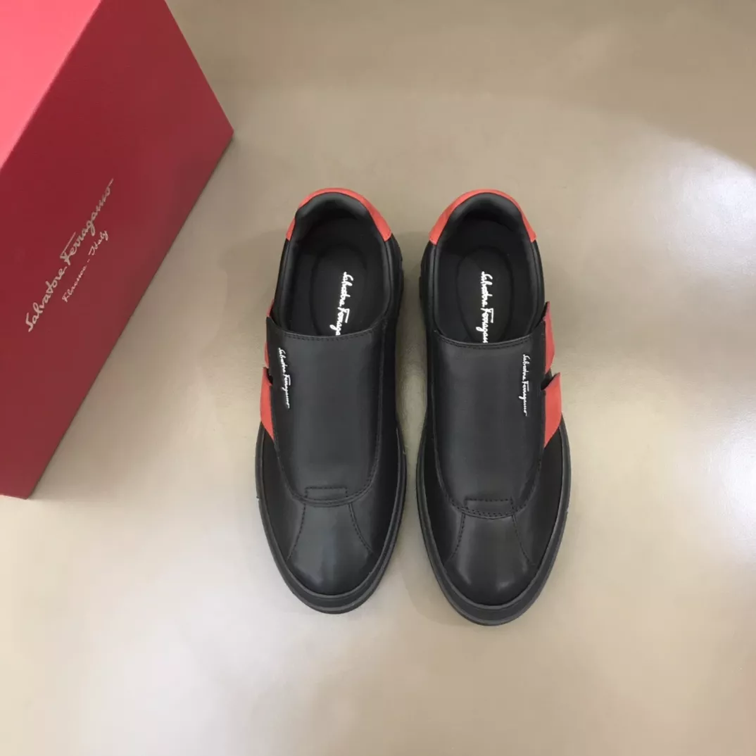 Salvatore Ferragamo Casual Shoes For Men Fashionable 4591