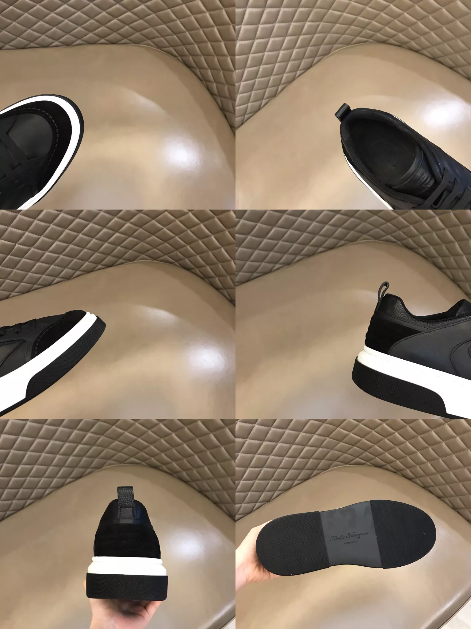 Salvatore Ferragamo Casual Shoes For Men Fashionable 9165