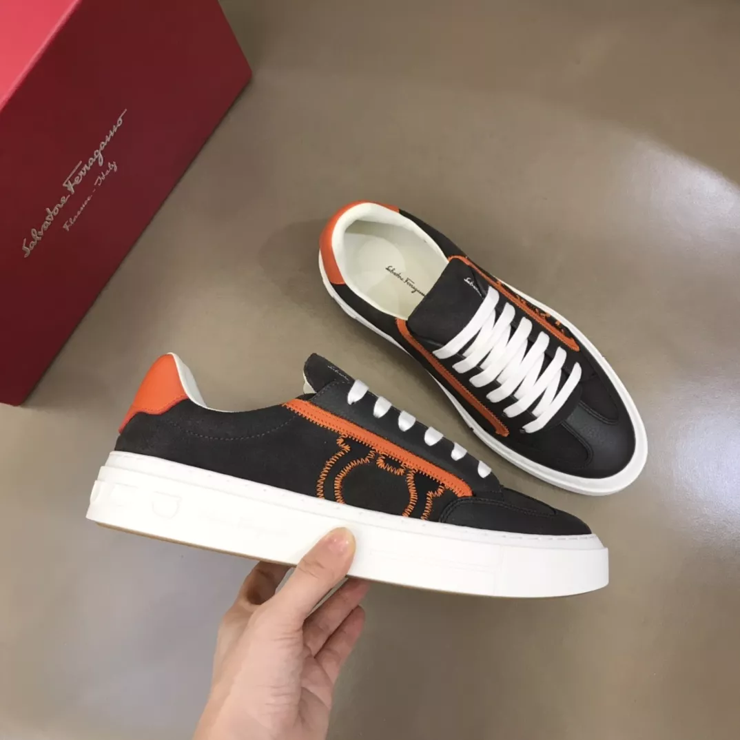 Salvatore Ferragamo Casual Shoes For Men Popular 961