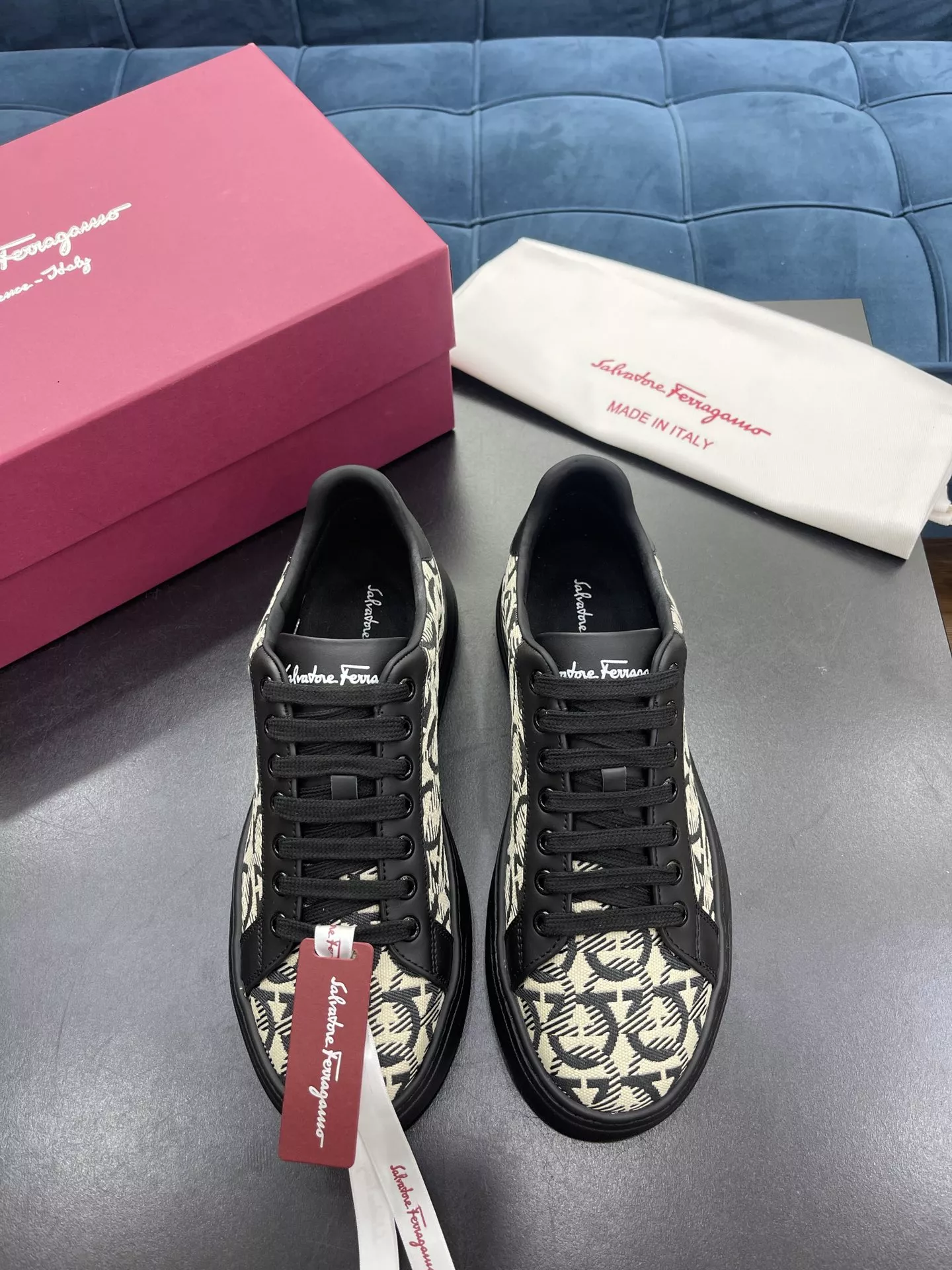 Salvatore Ferragamo Casual Shoes For Men StreetReady 1339