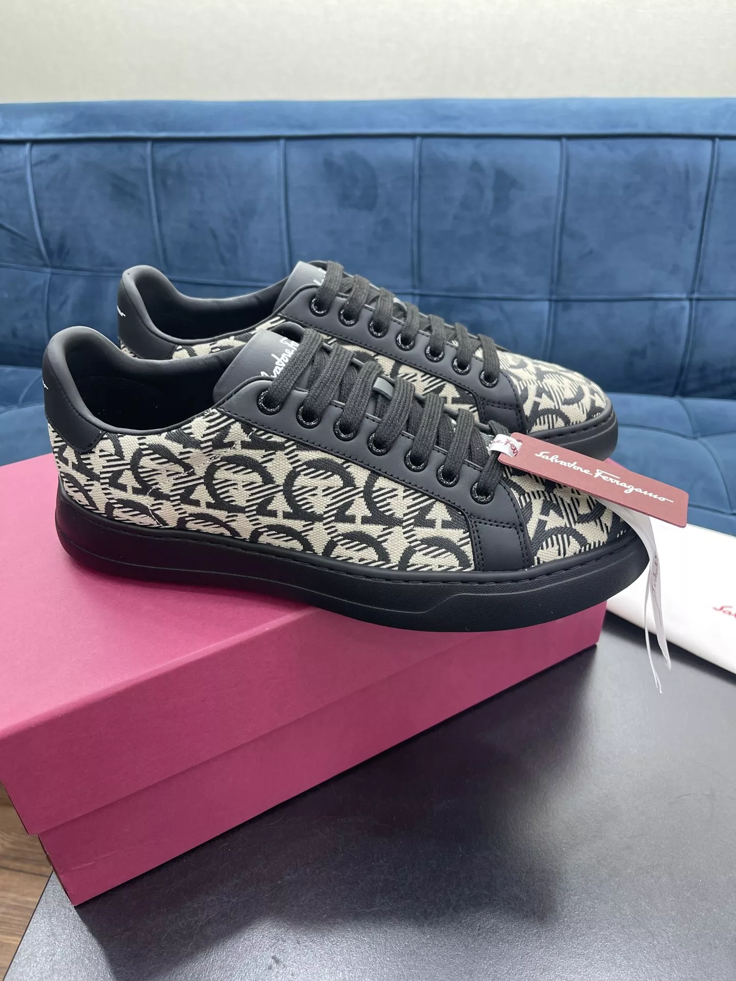 Salvatore Ferragamo Casual Shoes For Men StreetReady 1339