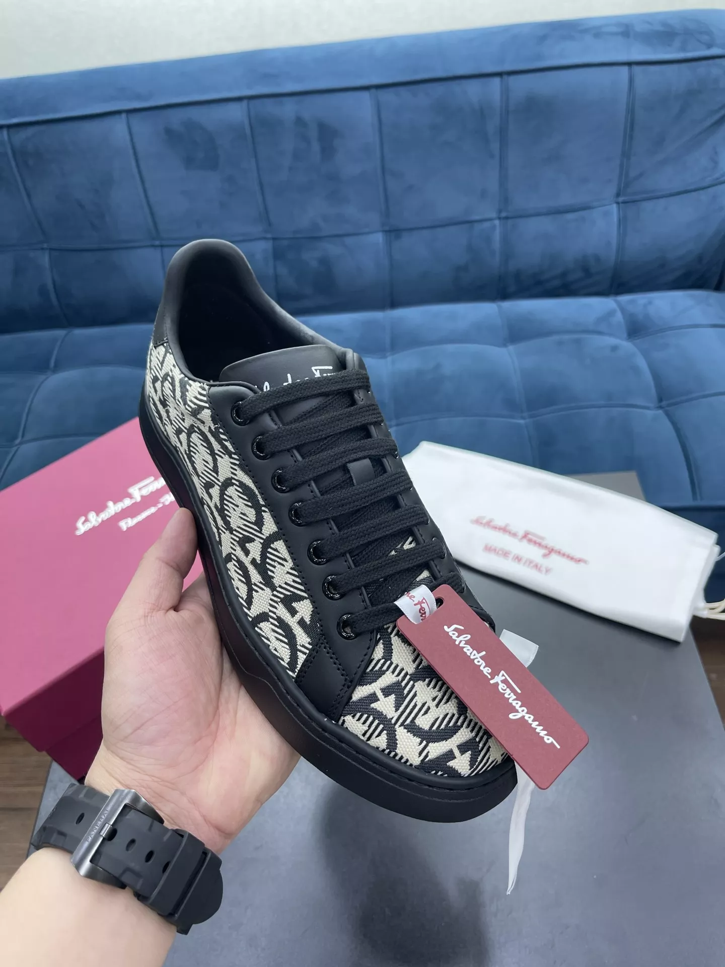 Salvatore Ferragamo Casual Shoes For Men StreetReady 1339