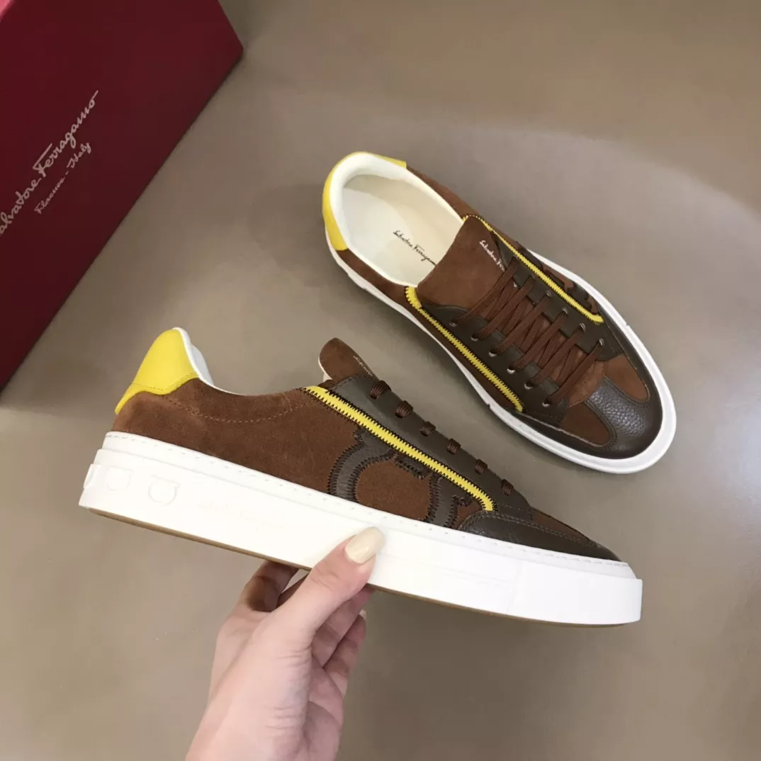 Salvatore Ferragamo Casual Shoes For Men StreetReady 3390