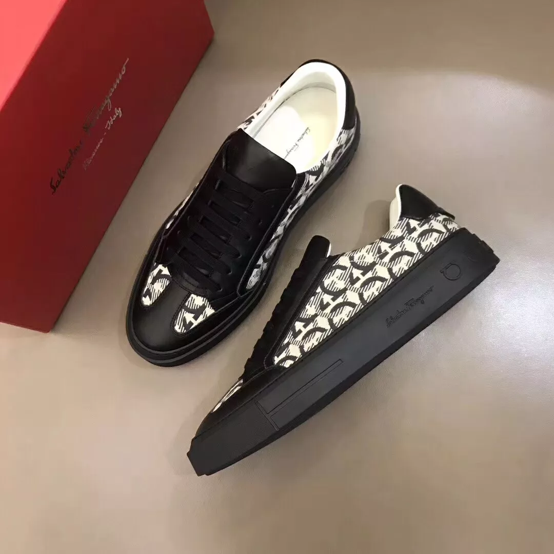 Salvatore Ferragamo Casual Shoes For Men Stylish 6176