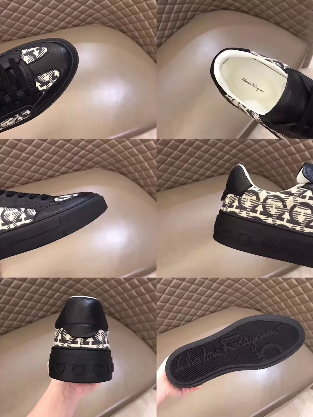 Salvatore Ferragamo Casual Shoes For Men Stylish 6176