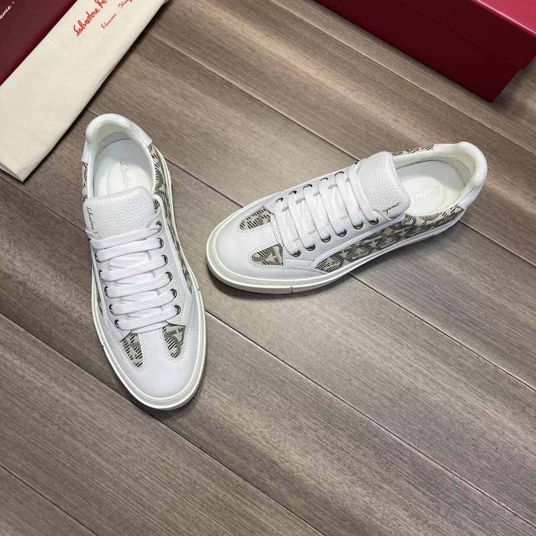 Salvatore Ferragamo Casual Shoes For Men Stylish 7734