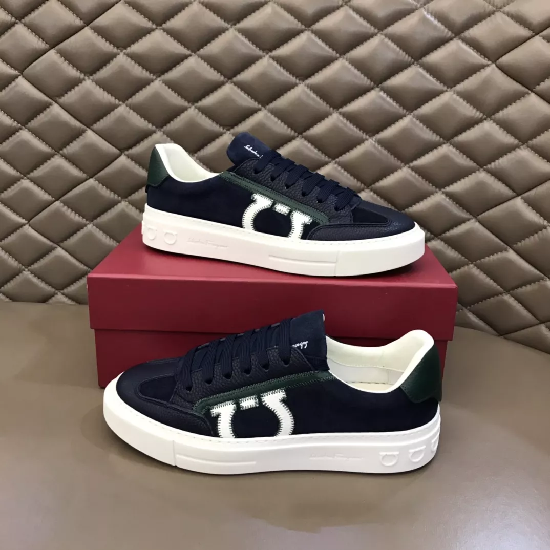 Salvatore Ferragamo Casual Shoes For Men Stylish 8397