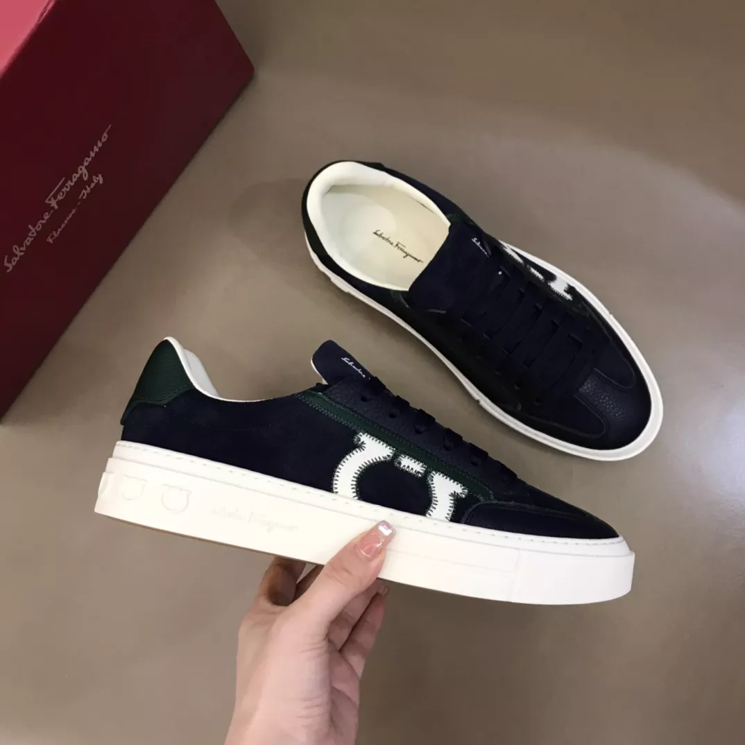 Salvatore Ferragamo Casual Shoes For Men Stylish 8397