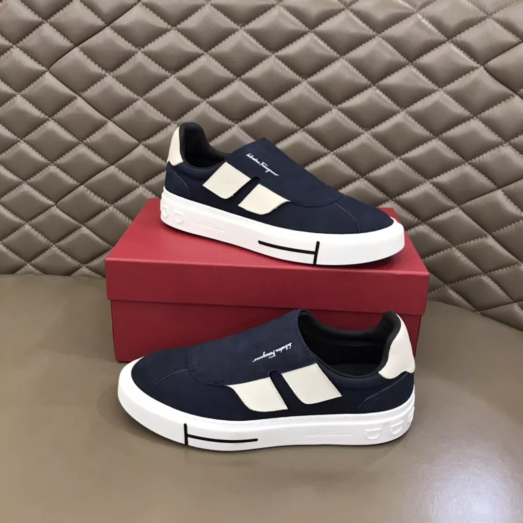 Salvatore Ferragamo Casual Shoes For Men Trendsetting 787