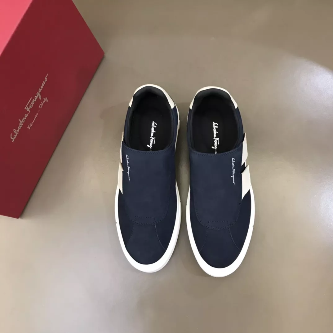 Salvatore Ferragamo Casual Shoes For Men Trendsetting 787