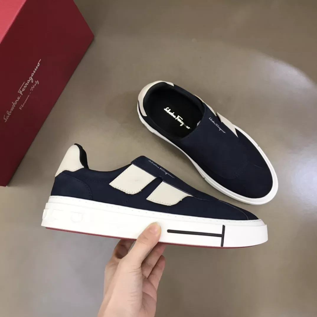 Salvatore Ferragamo Casual Shoes For Men Trendsetting 787