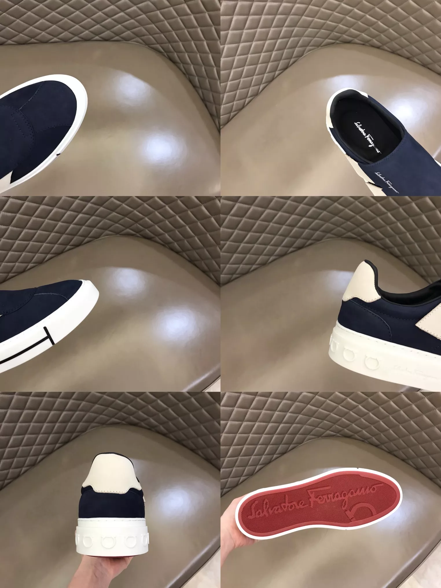 Salvatore Ferragamo Casual Shoes For Men Trendsetting 787