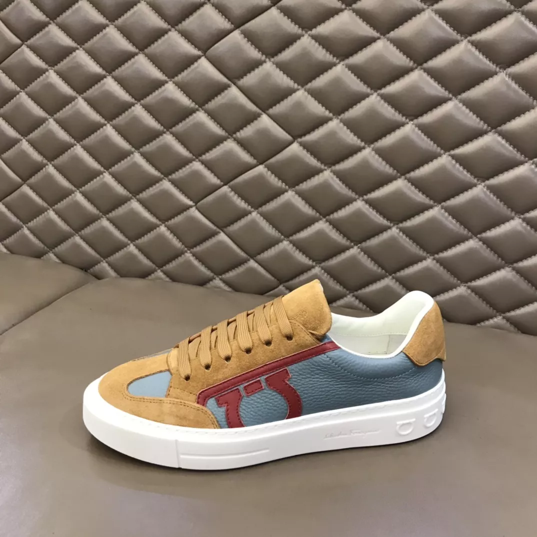Salvatore Ferragamo Casual Shoes For Men Vibrant 4628