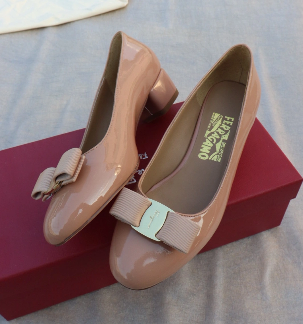 Salvatore Ferragamo Flat Shoes For Women Bright 4724