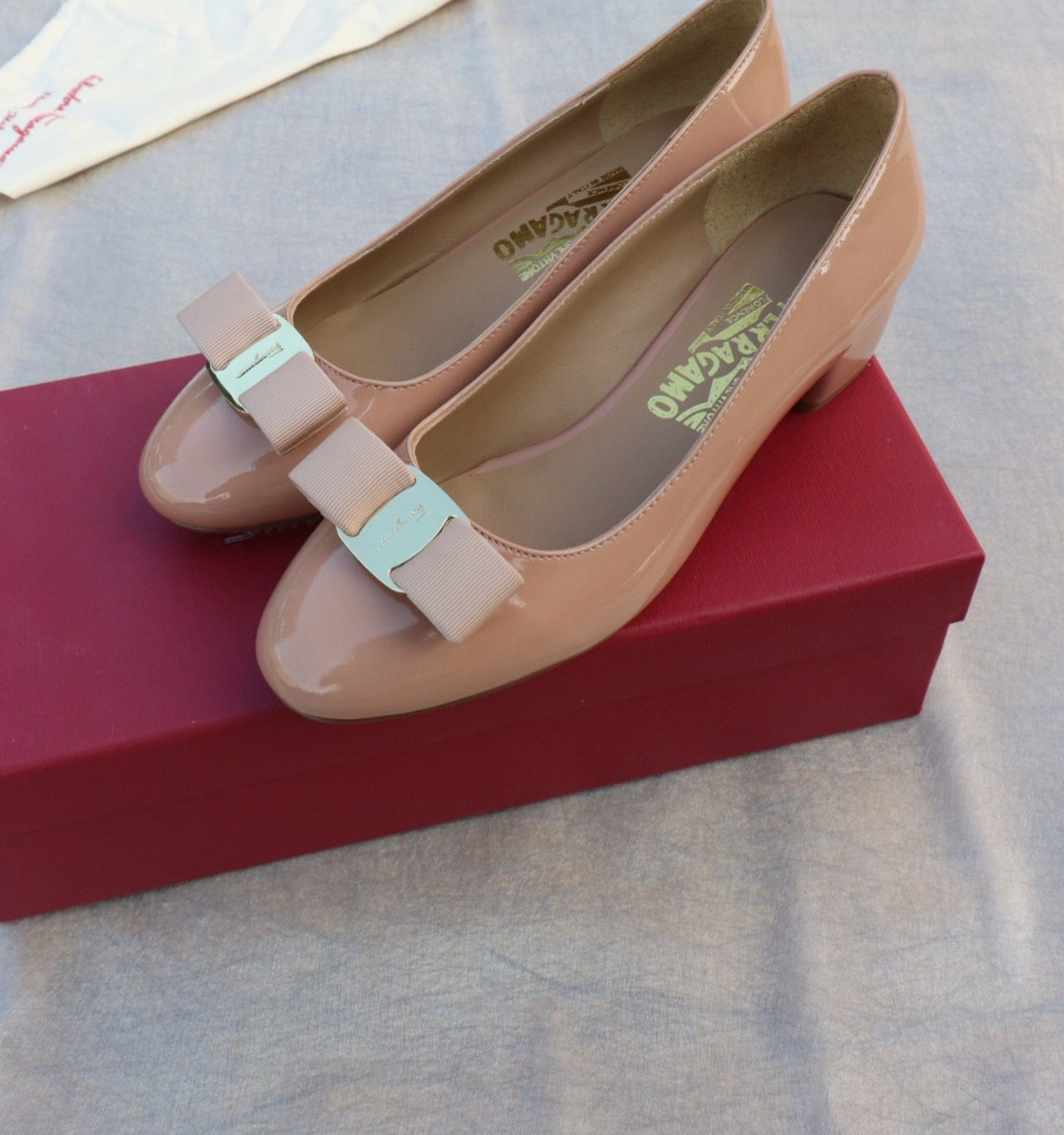 Salvatore Ferragamo Flat Shoes For Women Bright 4724