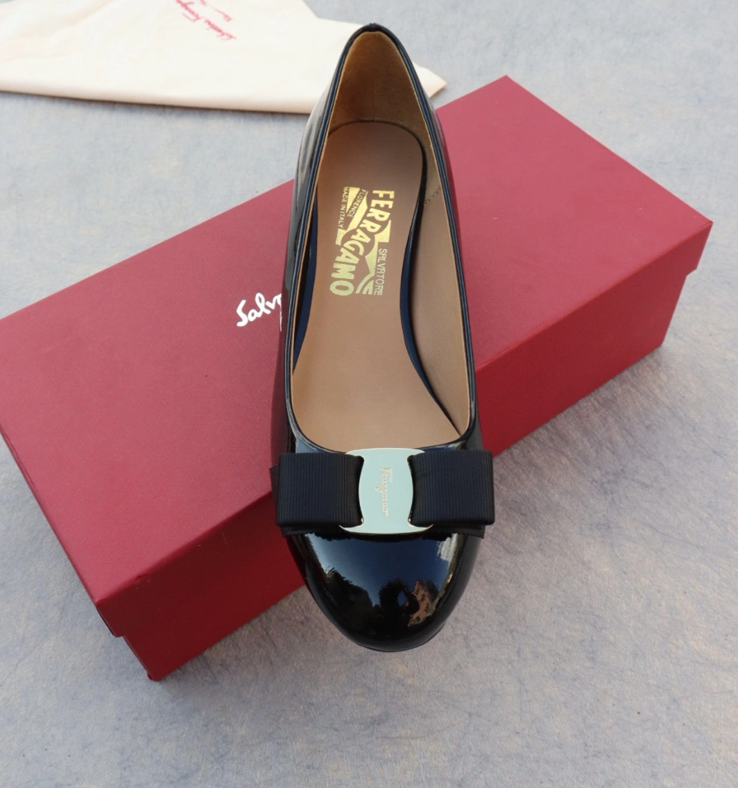 Salvatore Ferragamo Flat Shoes For Women Cozy 3308