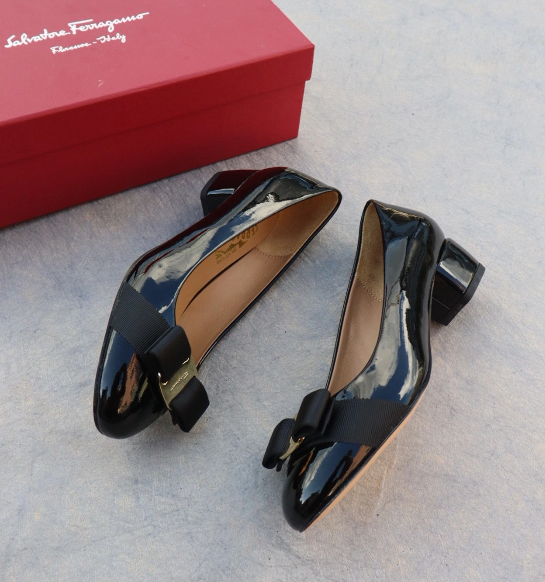 Salvatore Ferragamo Flat Shoes For Women Cozy 3308